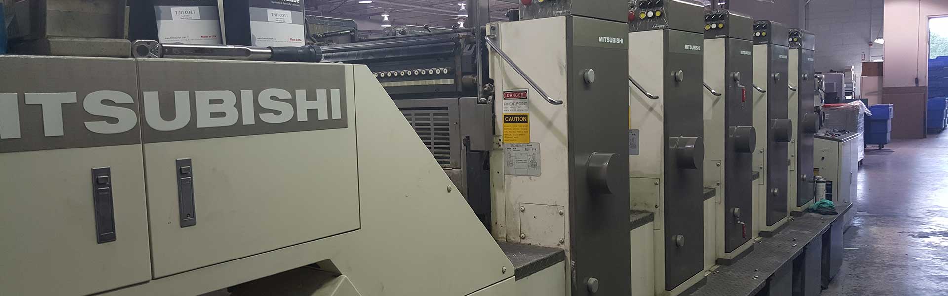 Offset printing press, Press