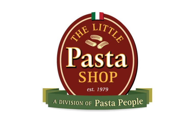 The little pasta shop logo