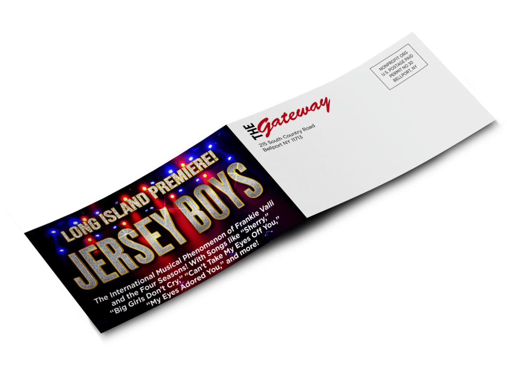 JerseyBoys_Mailer_Outside , front and back